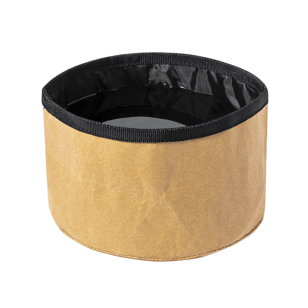 Bowl plegable personalizado Poppy de papel reciclado con interior RPET - Mascotas - Regalo Promocional Personalizado - imagen 6