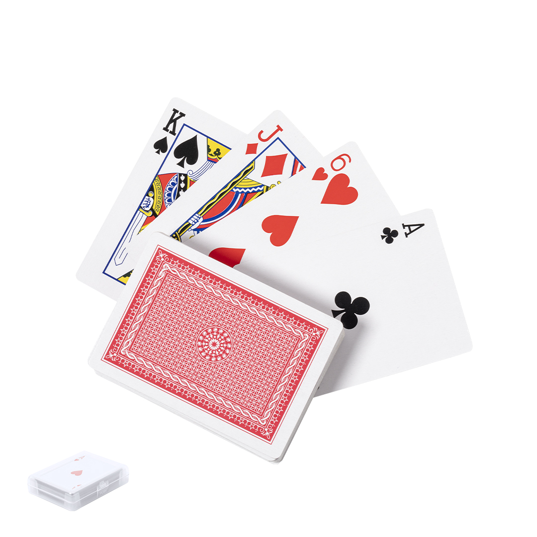 Baraja Francesa Picas papel laminado 54 naipes - Niños y Juegos - Regalo Promocional Personalizado