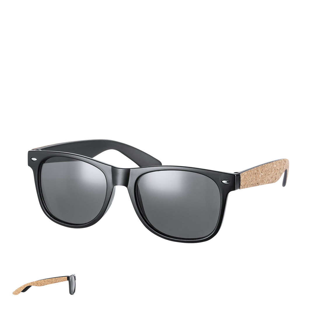 Gafas de sol personalizadas Scutel de corcho natural - Verano - Regalo Promocional Personalizado