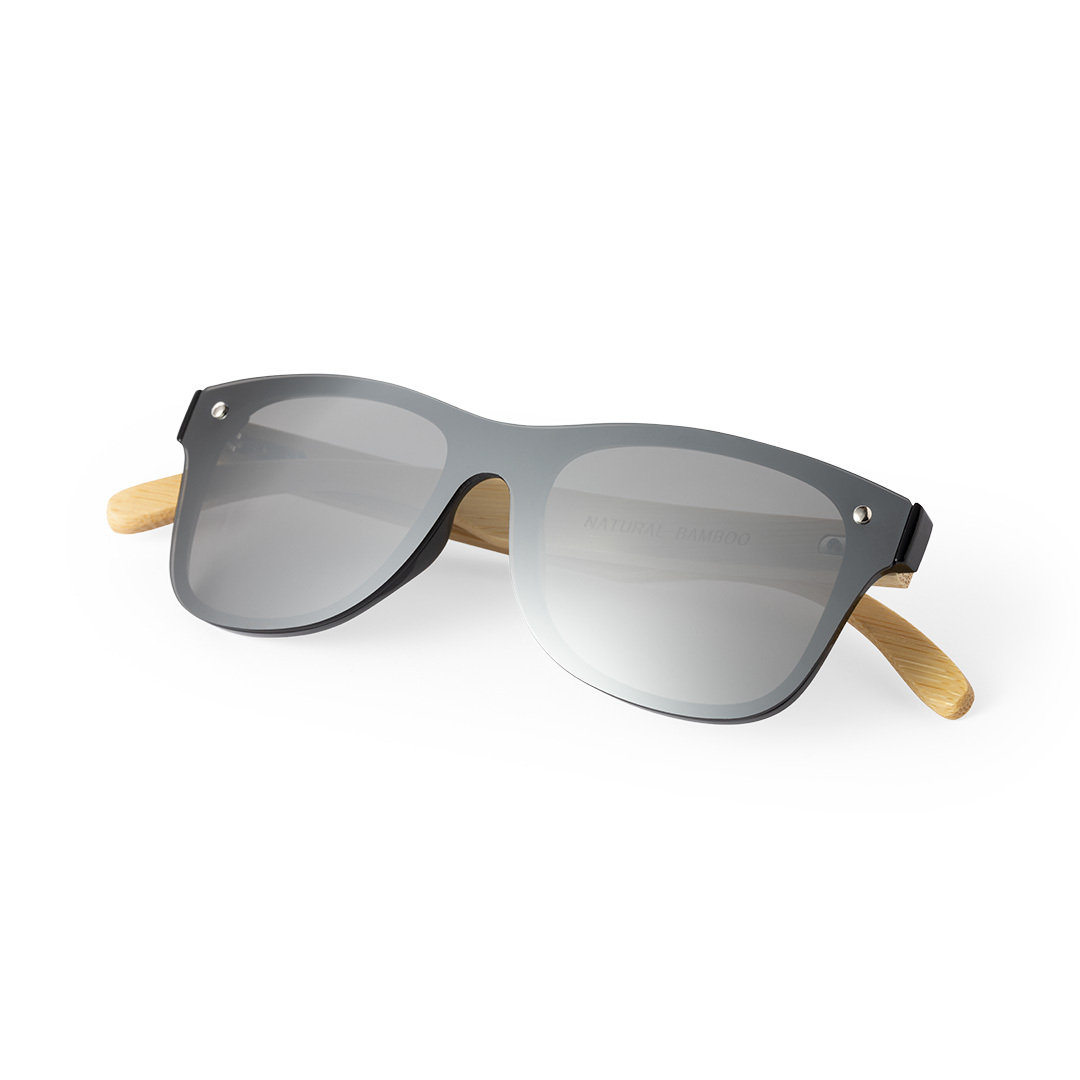 Gafas de sol personalizadas Graham de bambú con estuche - Verano - Regalo Promocional Personalizado - vista alternativa