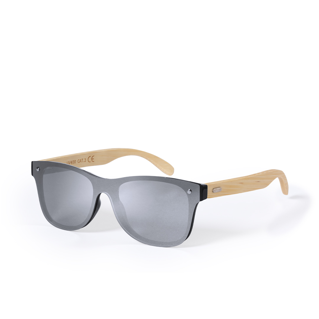 Gafas de sol personalizadas Graham de bambú con estuche - Verano - Regalo Promocional Personalizado
