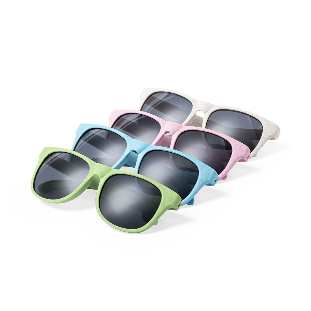 Gafas de sol personalizadas Mirfat de caña de trigo - Verano - Regalo Promocional Personalizado - vista alternativa