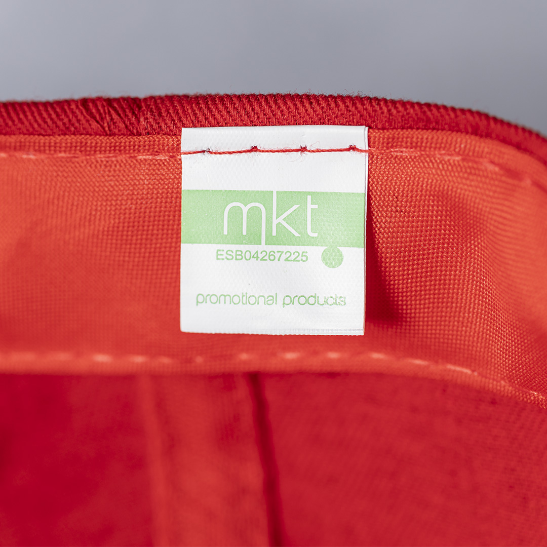 Gorra personalizada Pickot de algodón y poliéster reciclado GRS