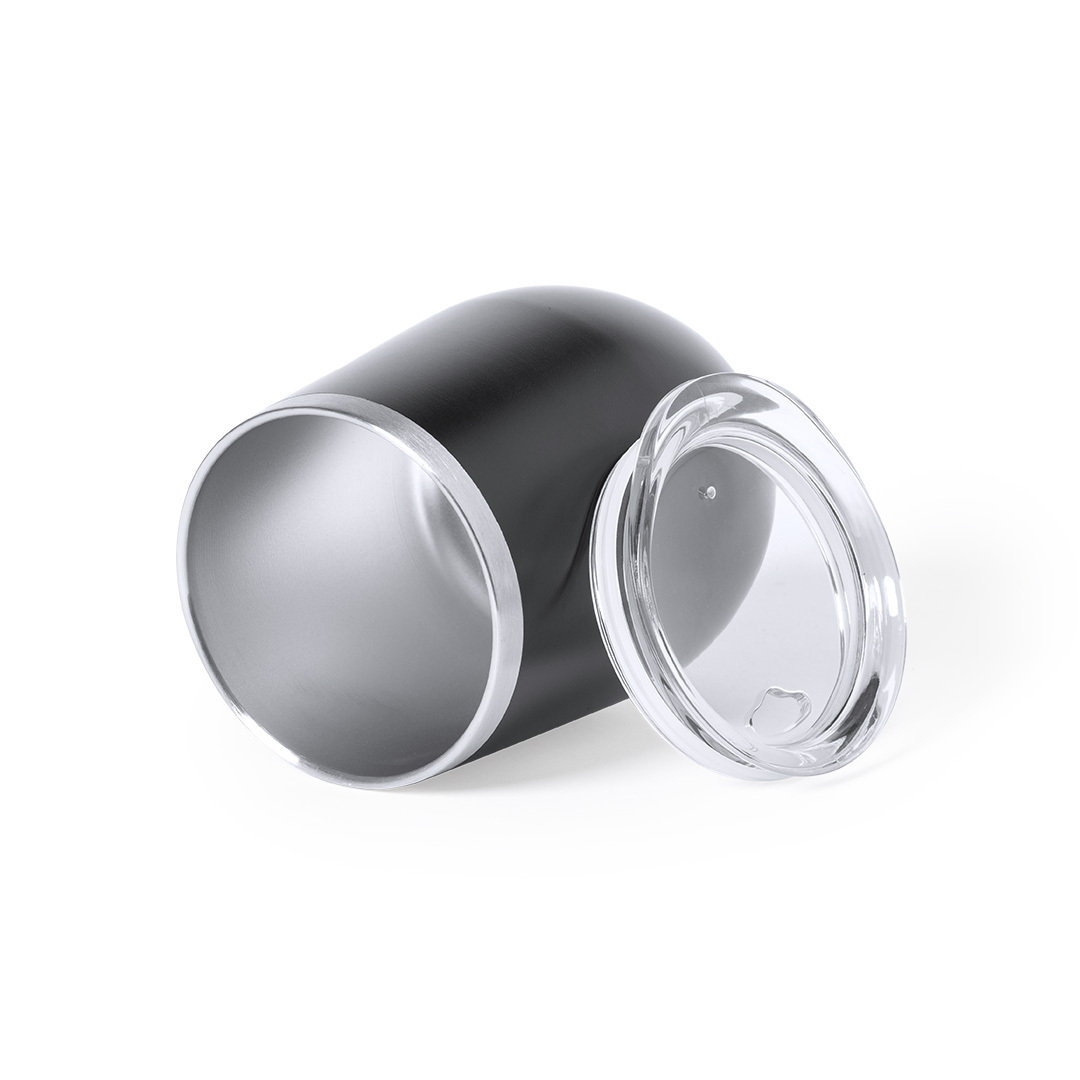 Vaso térmico personalizado Bobby de acero inox multicolor de 350ml