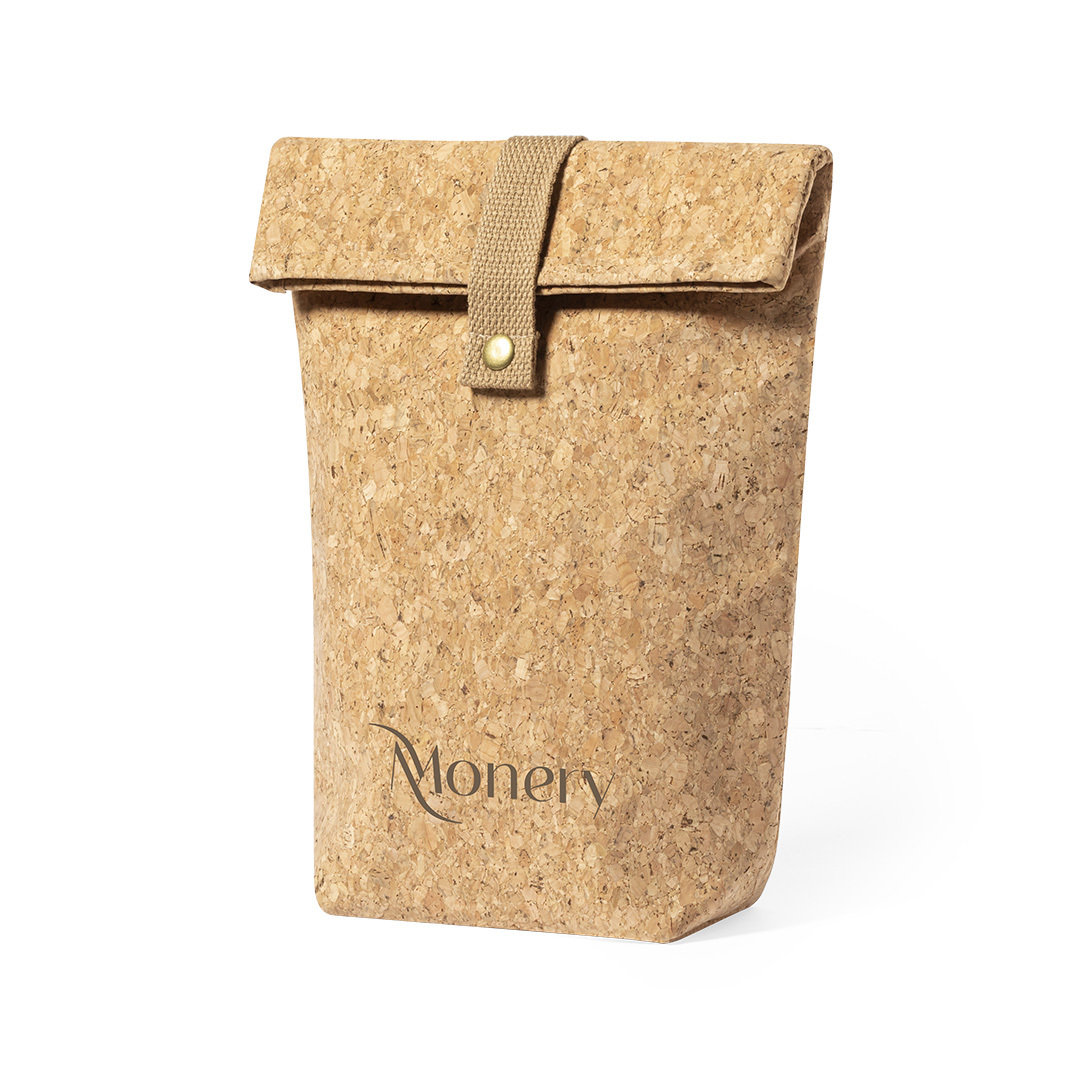 Bolsa térmica personalizada Lumilda de corcho con interior isotermo