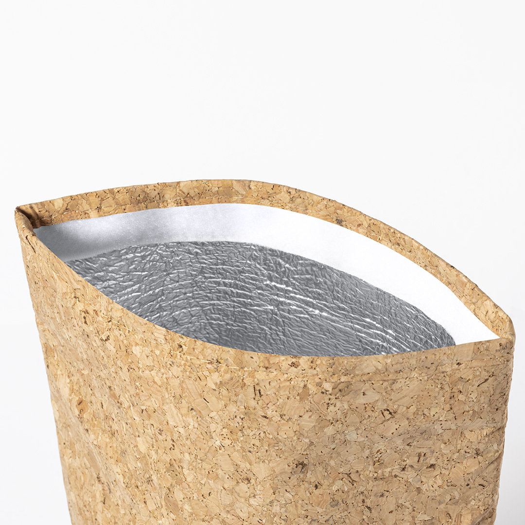 Bolsa térmica personalizada Lumilda de corcho con interior isotermo - Verano - Regalo Promocional Personalizado - imagen 4