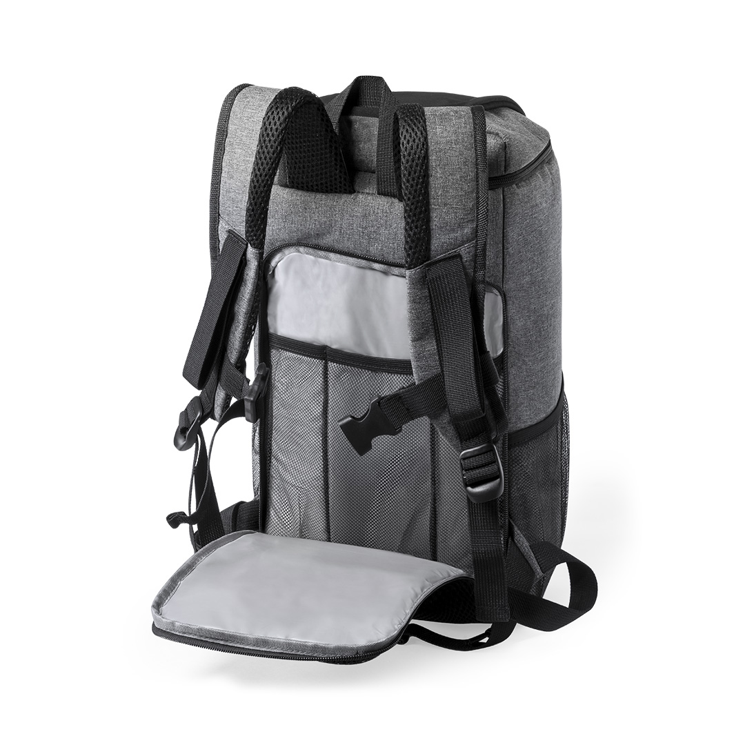 Mochila nevera personalizada Kemper de RPET 600D con 10L de capacidad - Verano - Regalo Promocional Personalizado - imagen 3