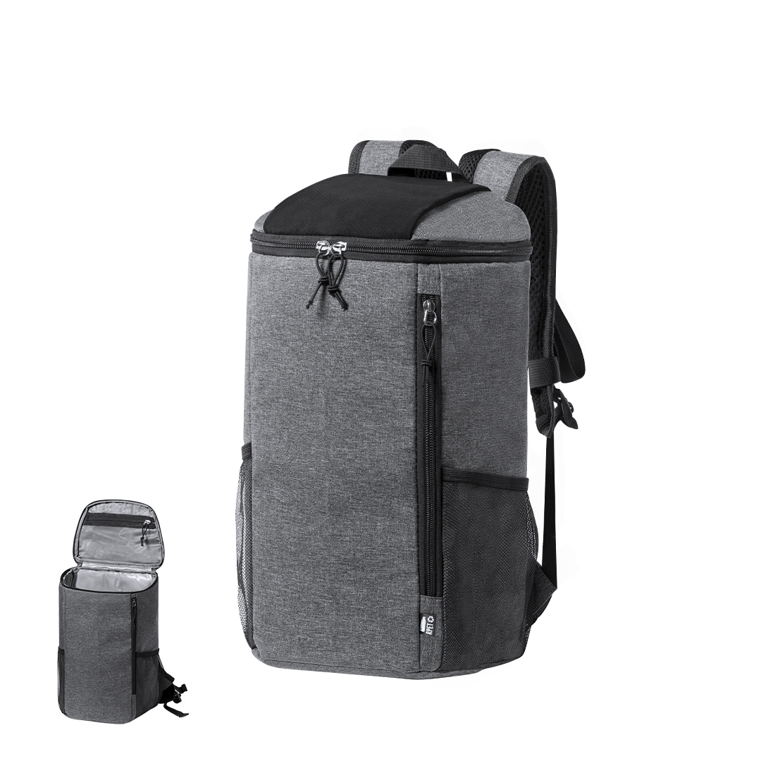 Mochila nevera personalizada Kemper de RPET 600D con 10L de capacidad - Verano - Regalo Promocional Personalizado