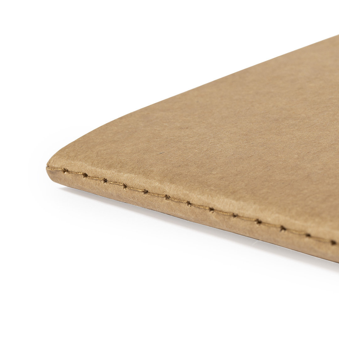 Libreta personalizada Rayish A5 de cartón reciclado acabado kraft - Oficina - Regalo Promocional Personalizado - vista alternativa
