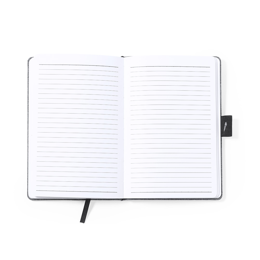 Bloc cargador personalizado Bein A5 nature en RPET con cargador inalámbrico 10W - Tecnología - Regalo Promocional Personalizado - imagen 4