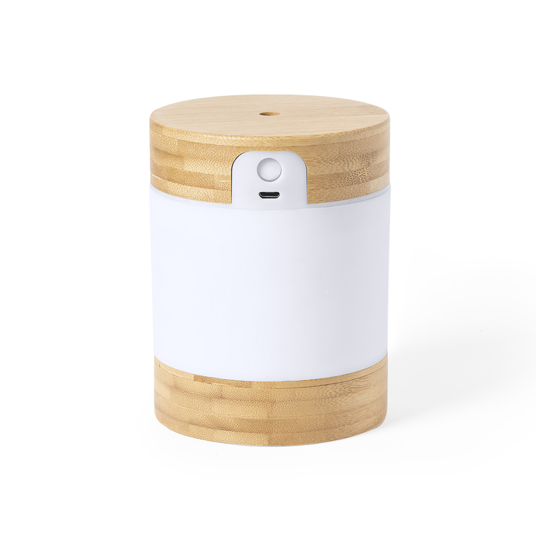 Humidificador personalizado Wicket línea nature de bambú con PC resistente