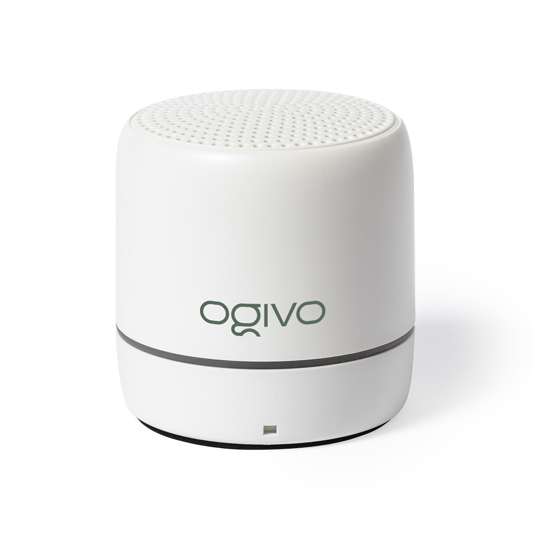 Altavoz Medran ABS reciclado con certificación RCS