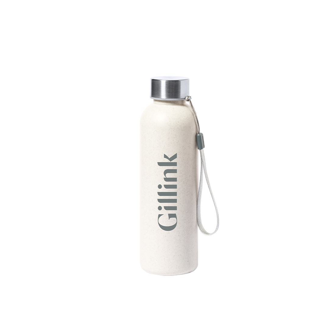 Bidón personalizado Wistel de 600ml en PE veteado con certificación Food Grade - Tazas y botellas - Regalo Promocional Personalizado