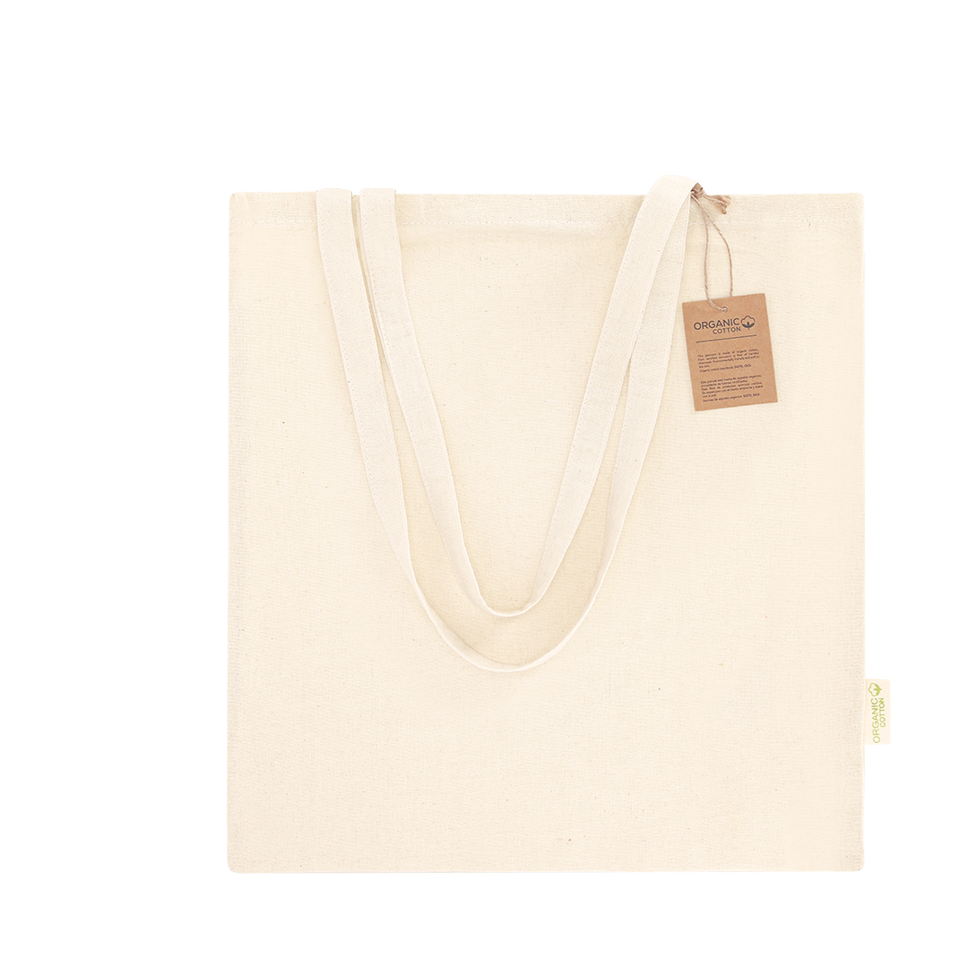Bolsa personalizada Rumel de algodón orgánico natural - Tote Bags personalizadas - Regalo Promocional Personalizado