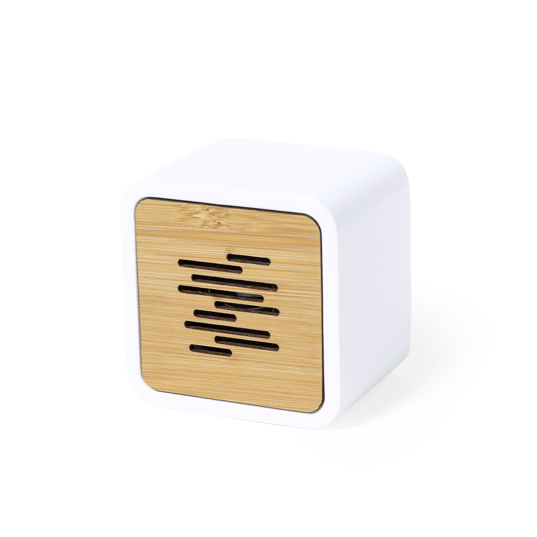 Altavoz Pixie bambú PLA 100% compostable - Tecnología - Regalo Promocional Personalizado