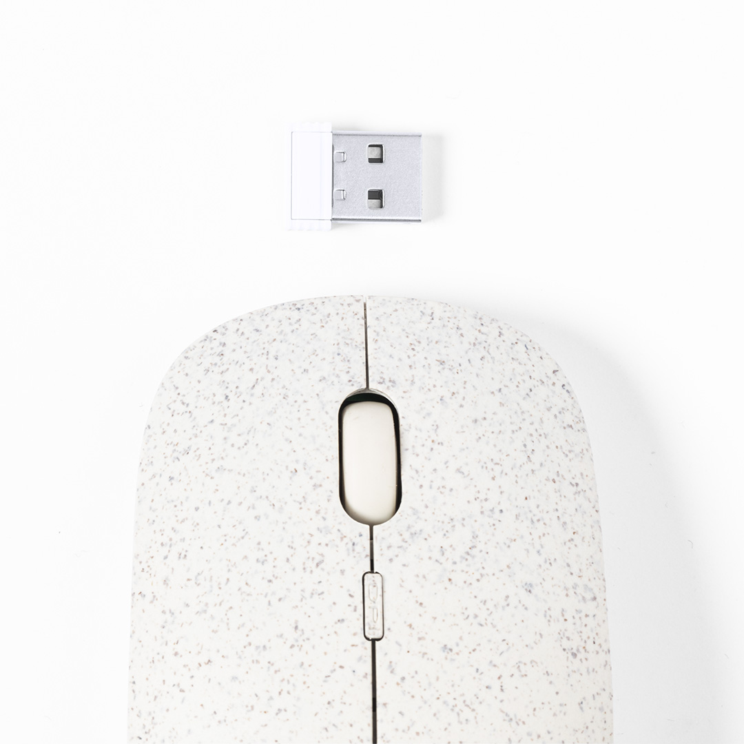 Ratón óptico inalámbrico personalizado Estiky de caña de trigo - Tecnología - Regalo Promocional Personalizado - imagen 3