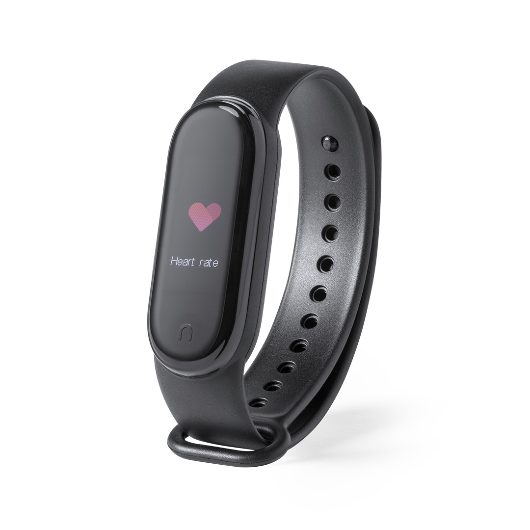 Brazalete inteligente personalizado Selkos multifunción con monitorización cardíaca - Tecnología - Regalo Promocional Personalizado - vista alternativa