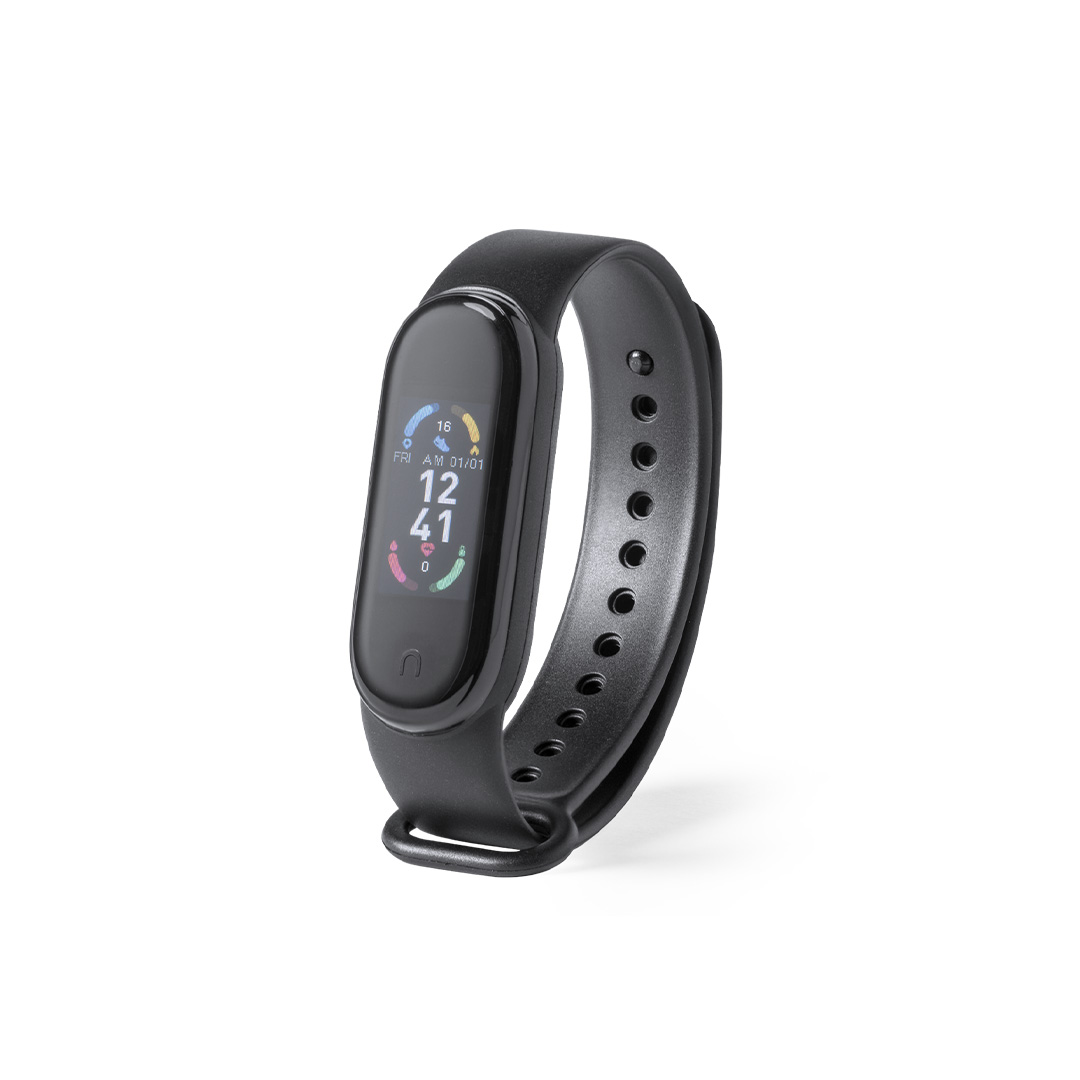 Brazalete inteligente personalizado Selkos multifunción con monitorización cardíaca - Tecnología - Regalo Promocional Personalizado