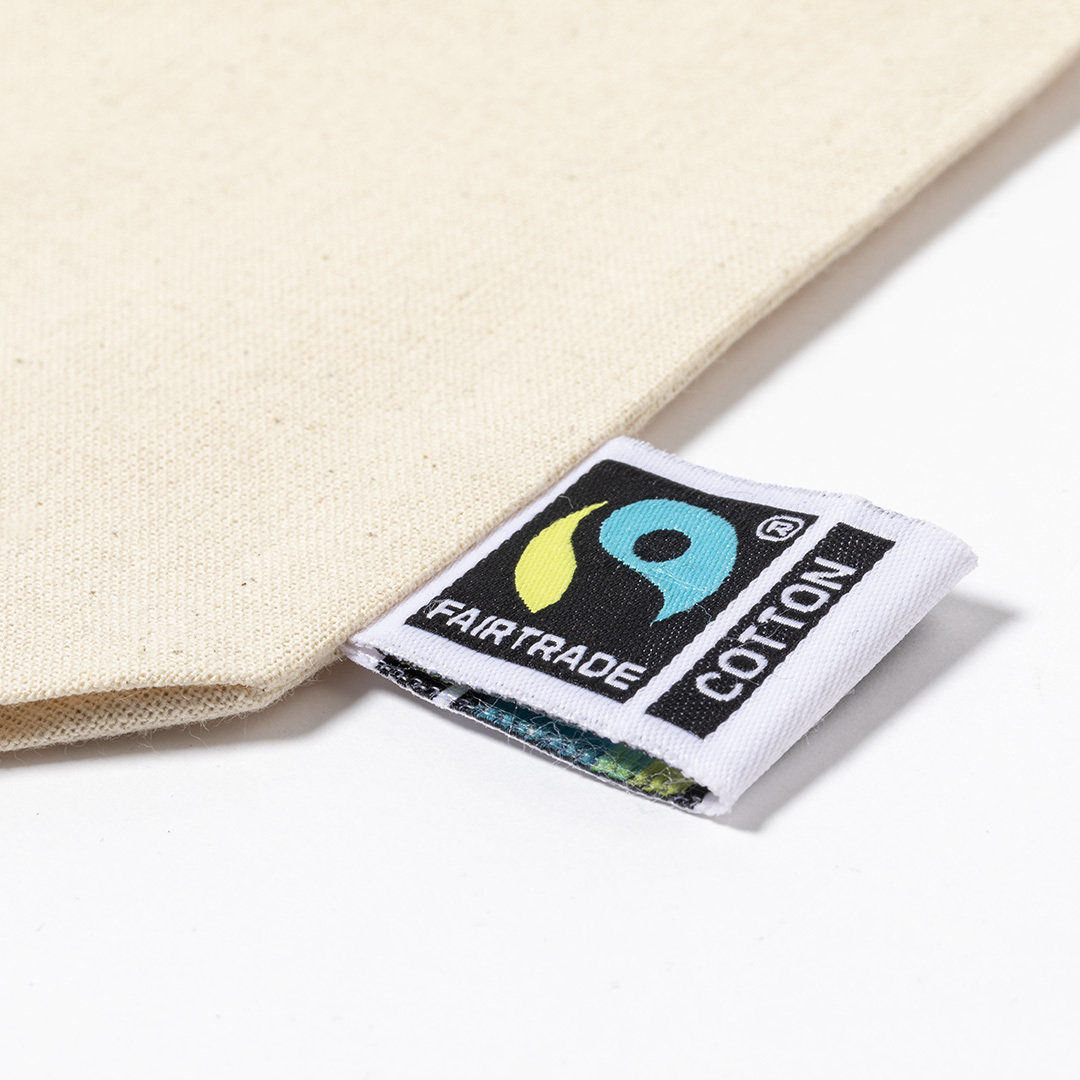Neceser personalizado Adams Fairtrade de algodón 180g/m2 natural - Neceseres personalizados - Regalo Promocional Personalizado - vista alternativa