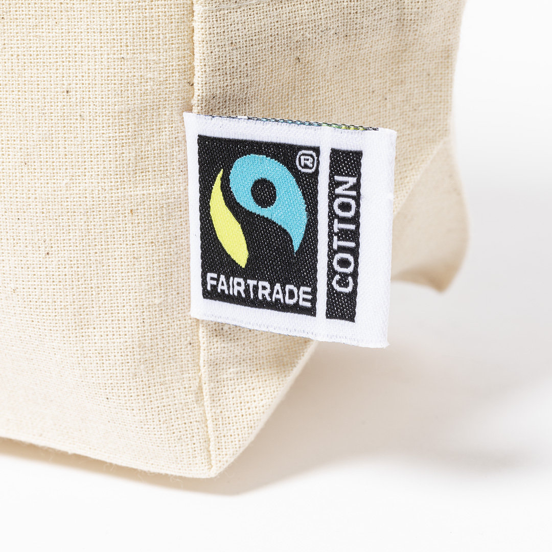 Neceser personalizado Grafox Fairtrade de algodón 180g/m2 natural - Neceseres personalizados - Regalo Promocional Personalizado - vista alternativa