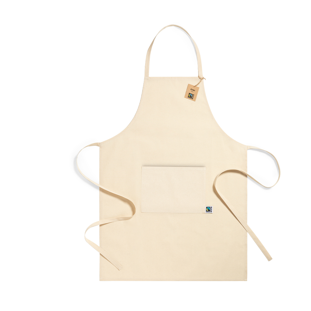 Delantal de cocina 100% algodón Zowi Fairtrade - Hogar - Regalo Promocional Personalizado