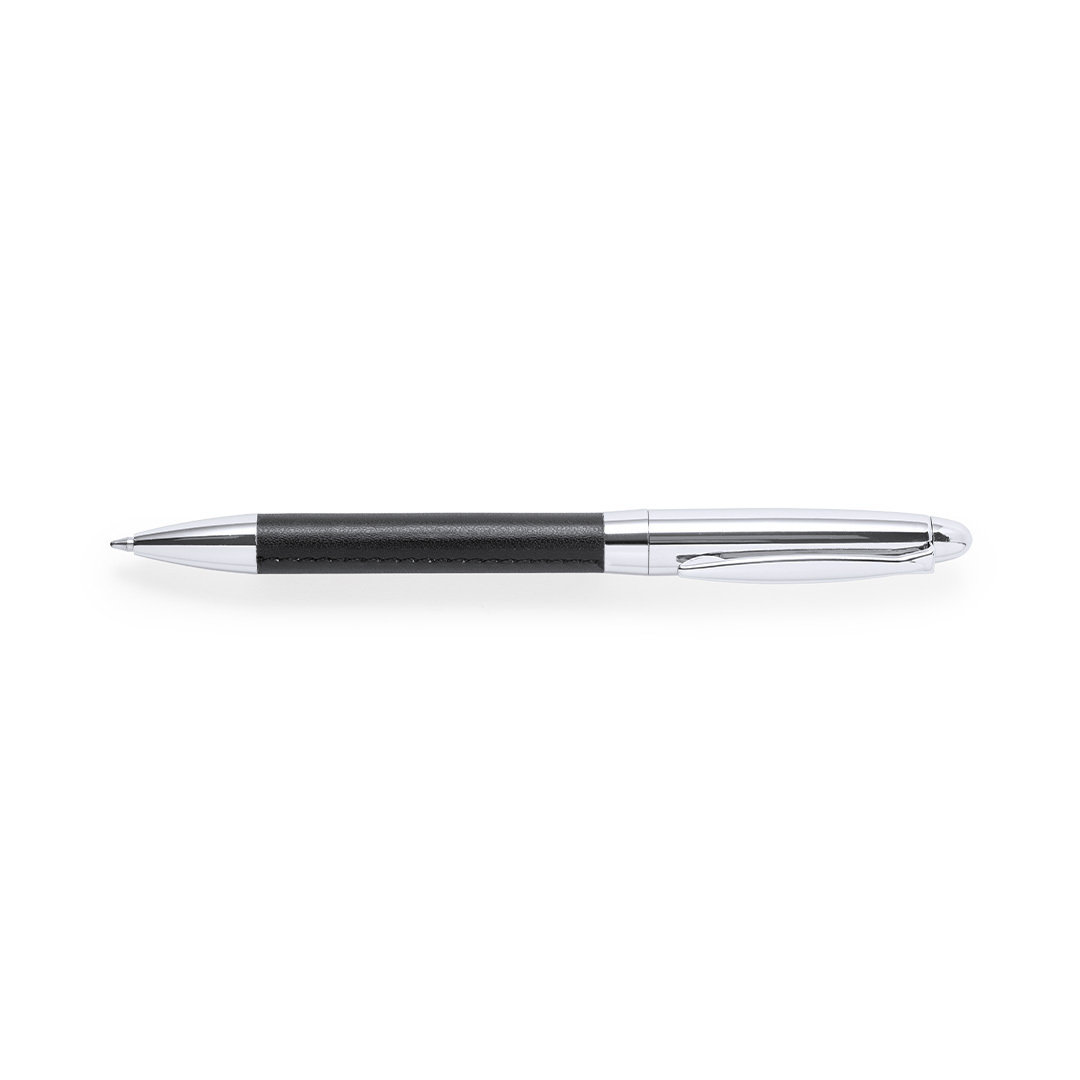 Set con bolígrafo y roller personalizado Niveum premium en polipiel - Set de escritura personalizados - Regalo Promocional Personalizado - imagen 4