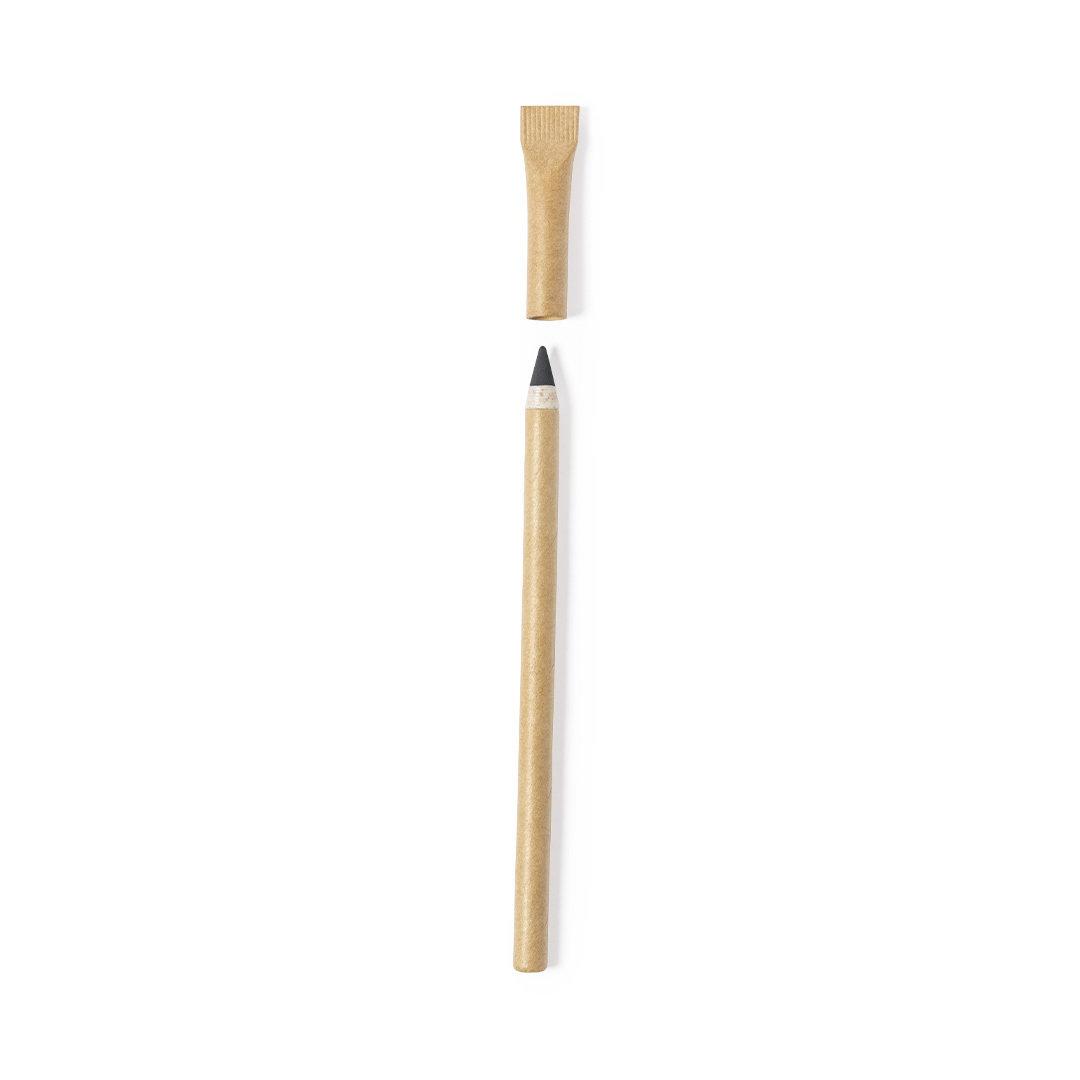 Lápiz eterno personalizado Yeidy de papel reciclado con caña de trigo - Oficina - Regalo Promocional Personalizado - vista alternativa