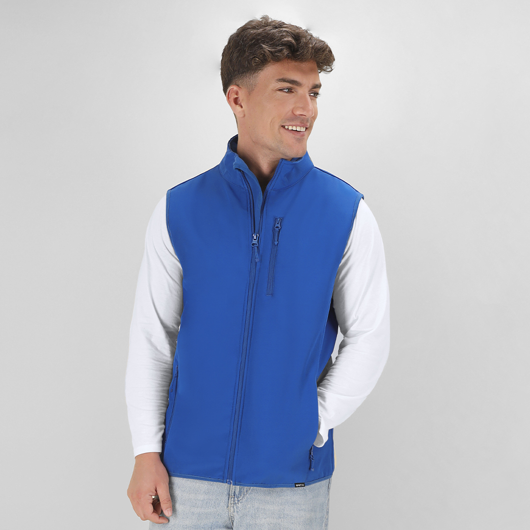 Chaleco personalizado Jandro impermeable de RPET soft shell con microfleece - Ropa y accesorios - Regalo Promocional Personalizado