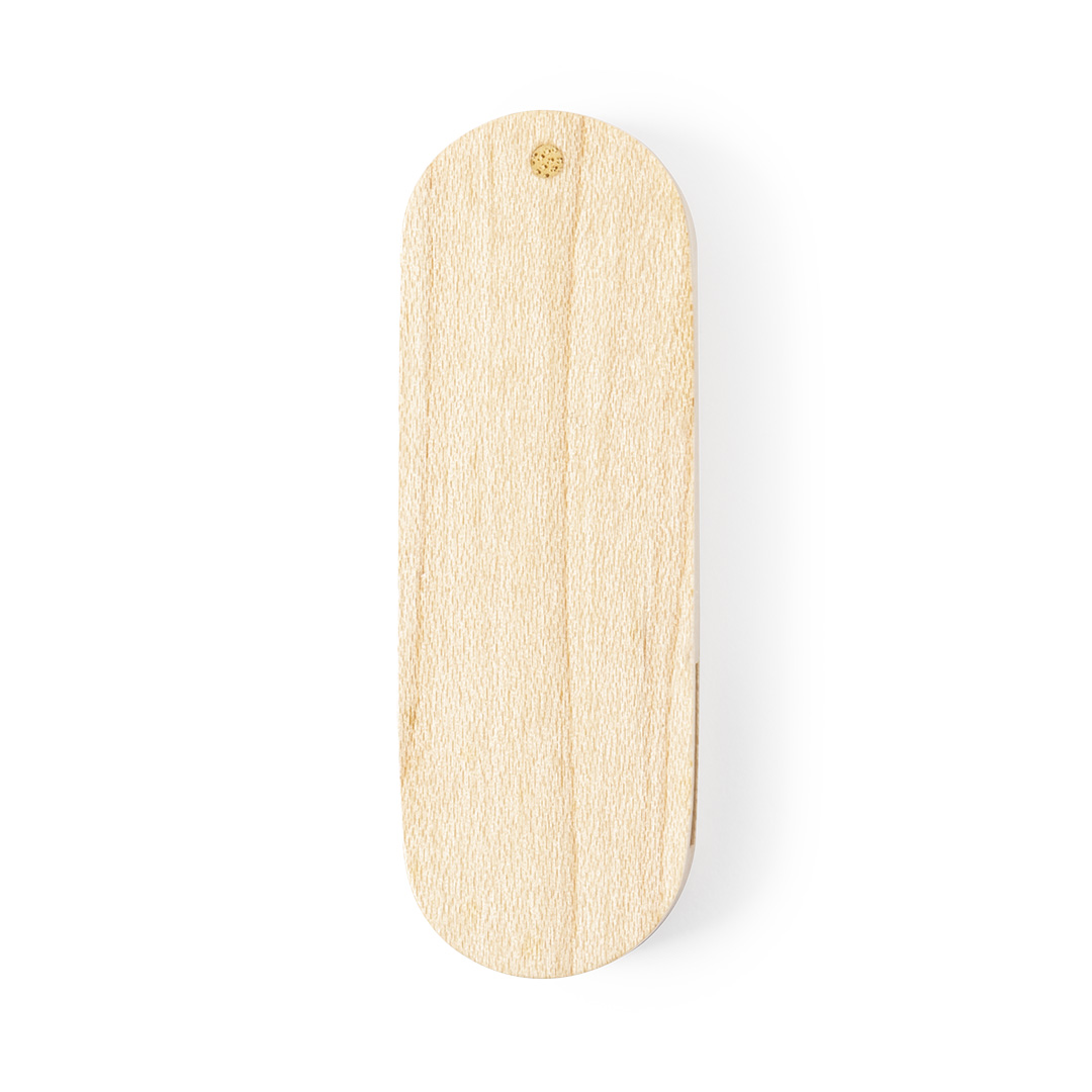 Memoria USB personalizada Vedun de 16GB plegable en madera - Tecnología - Regalo Promocional Personalizado - imagen 4