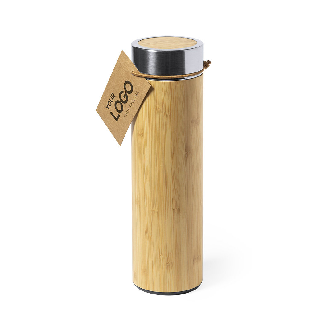 Hangtag presentación personalizado Canlia de cartón reciclado con cuerda elástica - Packaging - Cajas - Regalo Promocional Personalizado - vista alternativa