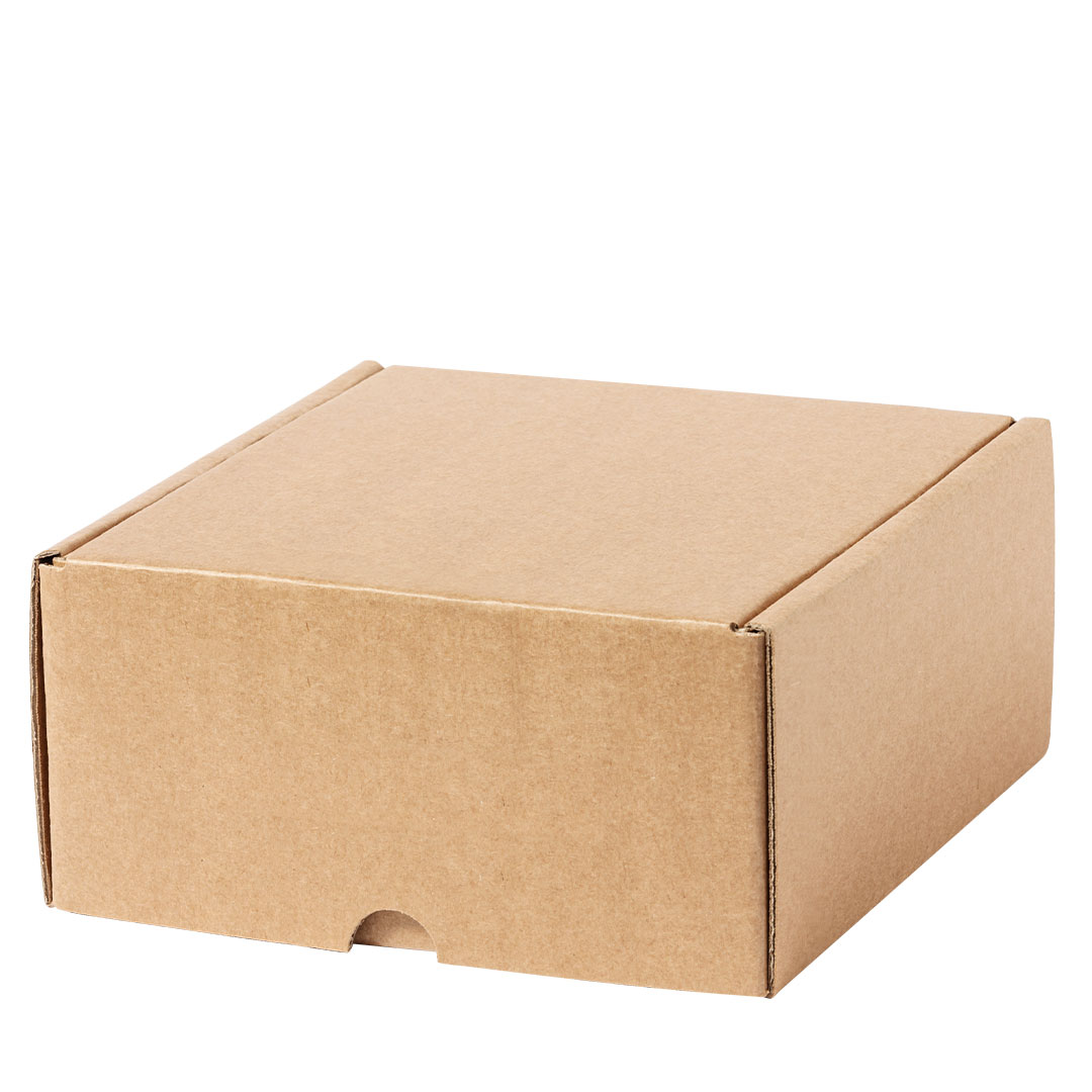 Caja de presentación personalizada Ciril tamaño S de cartón reciclado - Packaging - Cajas - Regalo Promocional Personalizado