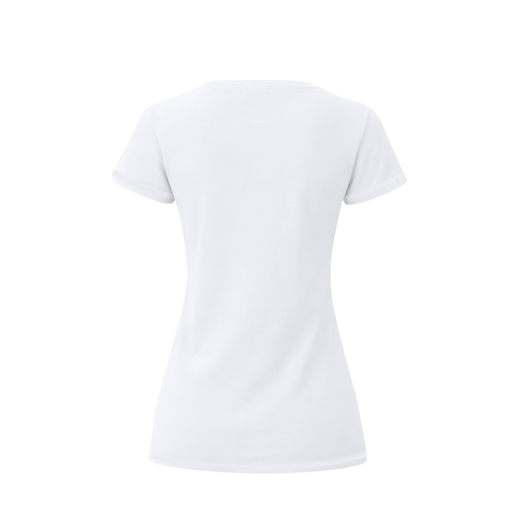 Camiseta Mujer Blanca Iconic - Ropa y accesorios - Regalo Promocional Personalizado - vista alternativa