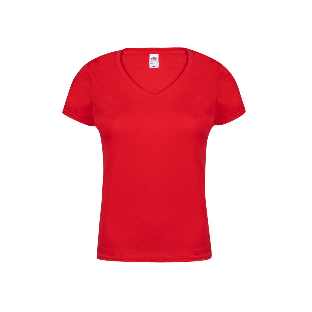 Camiseta personalizada para mujer Iconic V-Neck de colores entallada