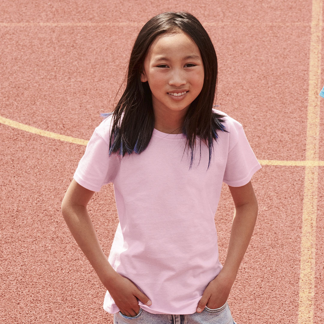 Camiseta personalizada para niña Iconic de colores entallada - Ropa y accesorios - Regalo Promocional Personalizado