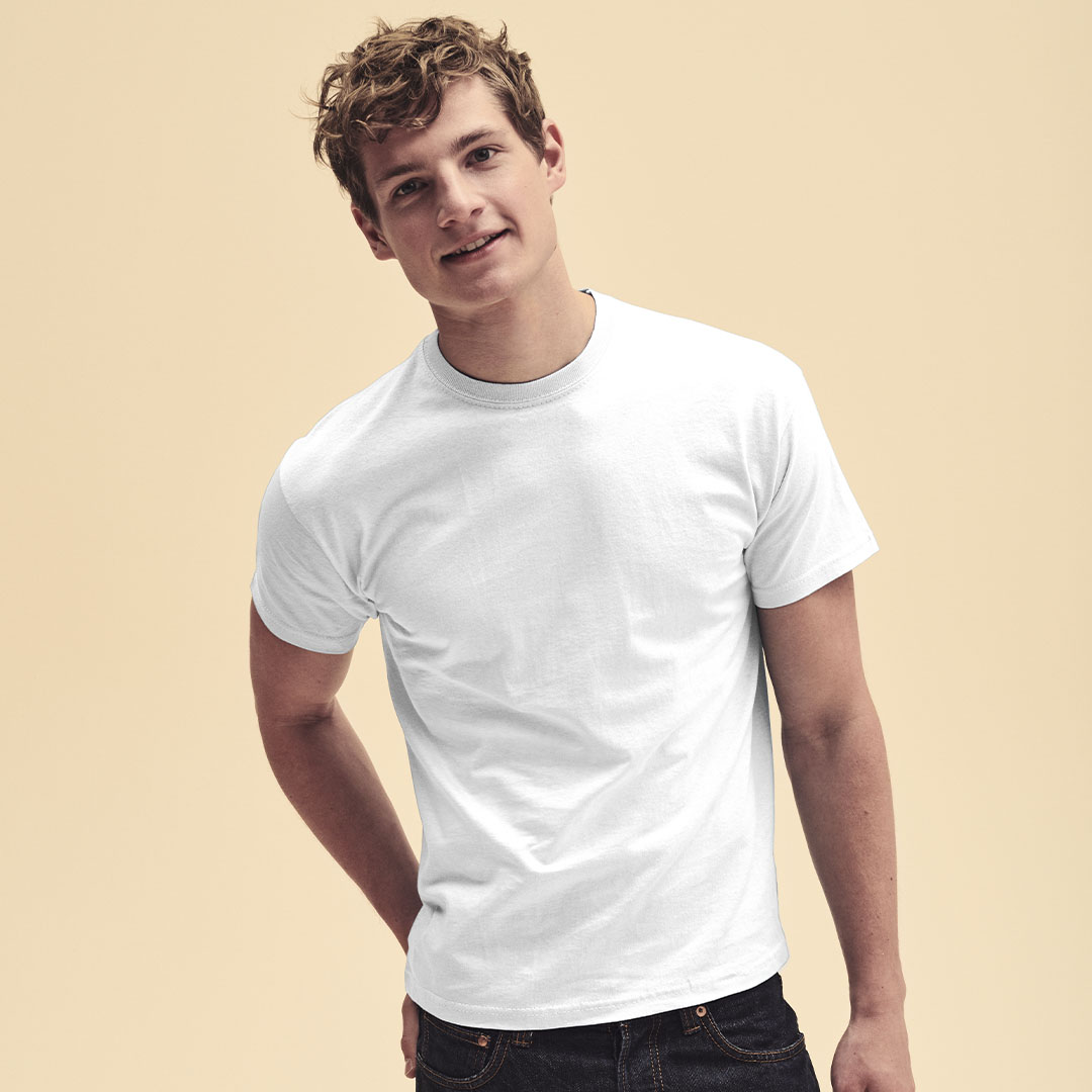 Camiseta personalizada para adulto Original T blanca de algodón - Ropa y accesorios - Regalo Promocional Personalizado
