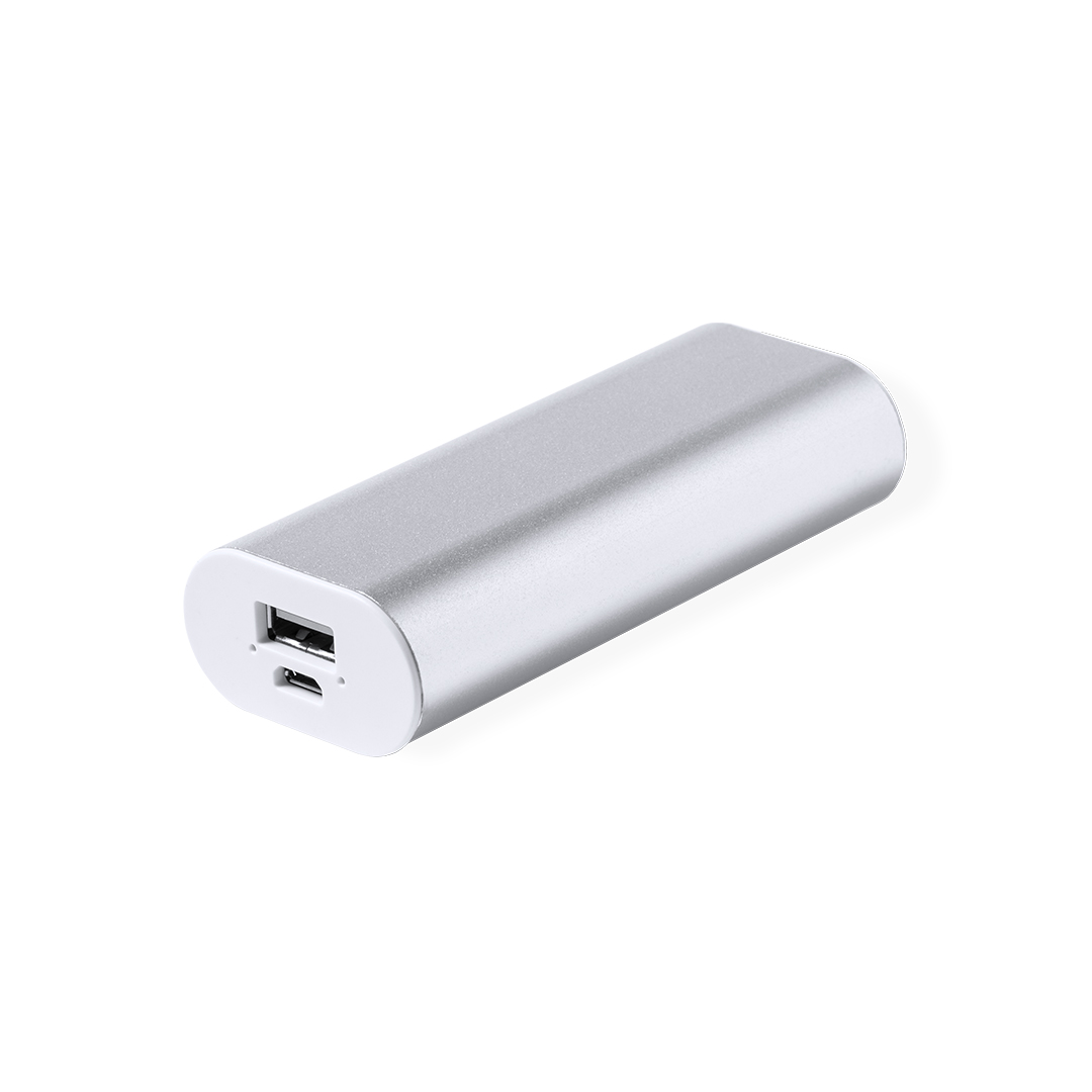 Power Bank personalizada Hylin curvo de aluminio de 2200mAh - Tecnología - Regalo Promocional Personalizado
