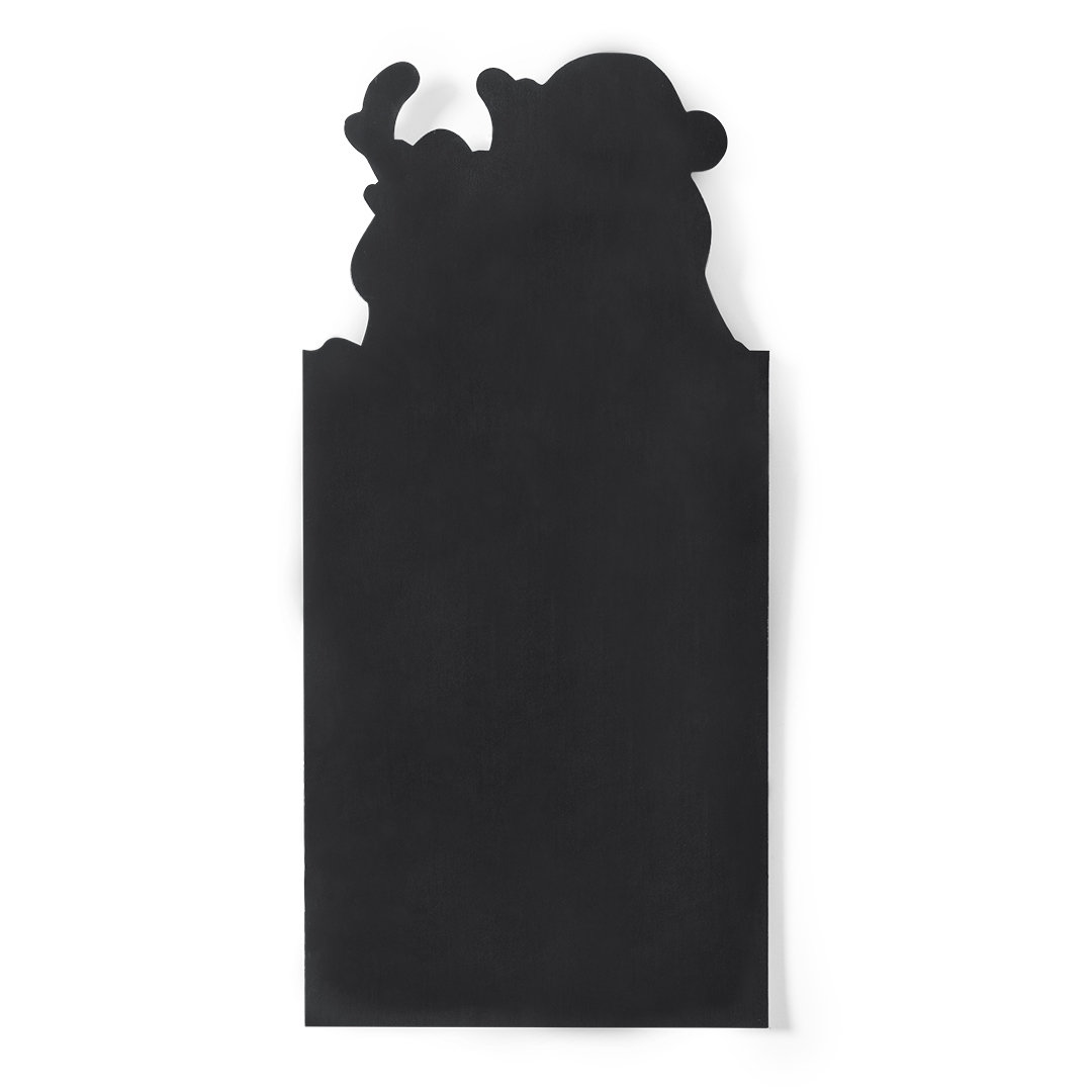 Imán personalizado Larry bloc notas navideño Papá Noel y Reno con lápiz - Imanes personalizados - Regalo Promocional Personalizado - vista alternativa