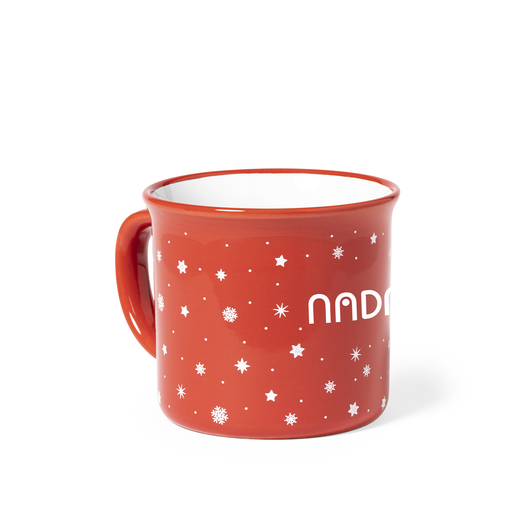 Taza de cerámica navideña personalizada Verdux de 280ml - Tazas y vasos personalizados - Regalo Promocional Personalizado