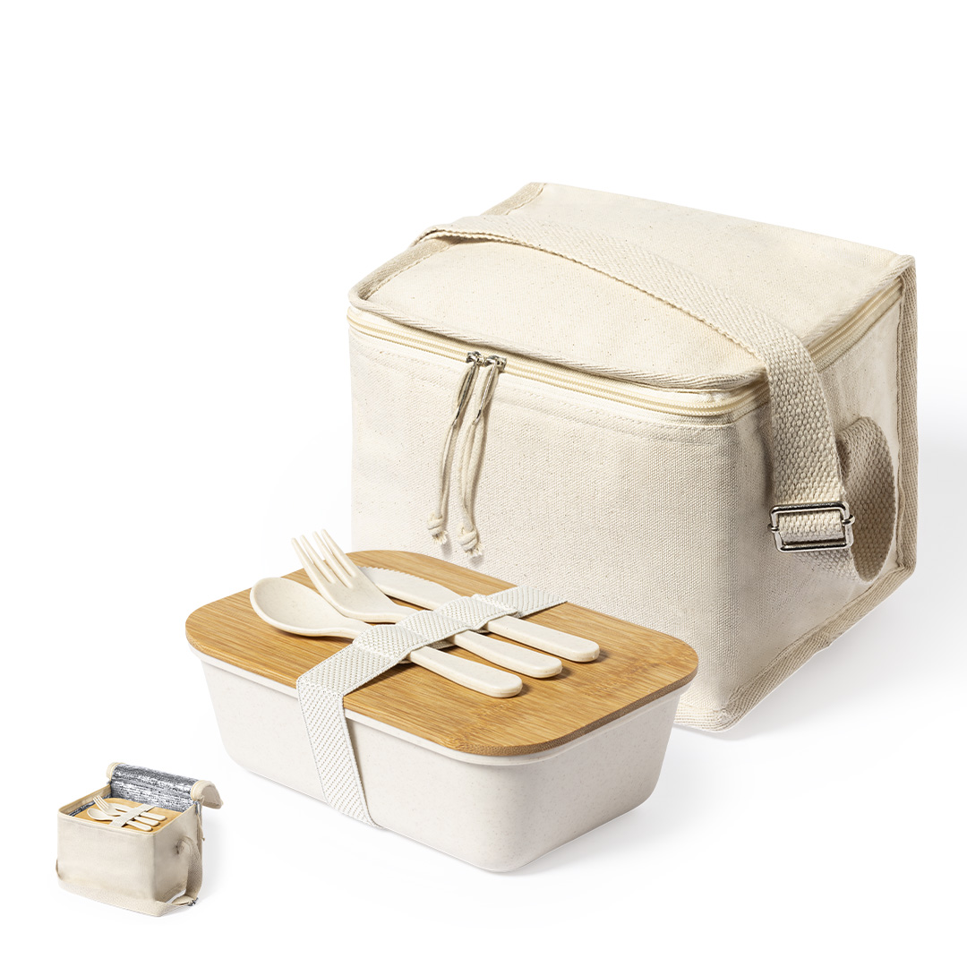 Set nevera y fiabrera personalizado Parum de algodón Food Grade - Verano - Regalo Promocional Personalizado