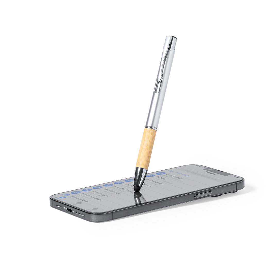 Bolígrafo puntero elegante nature personalizado Grunt de ABS con bambú