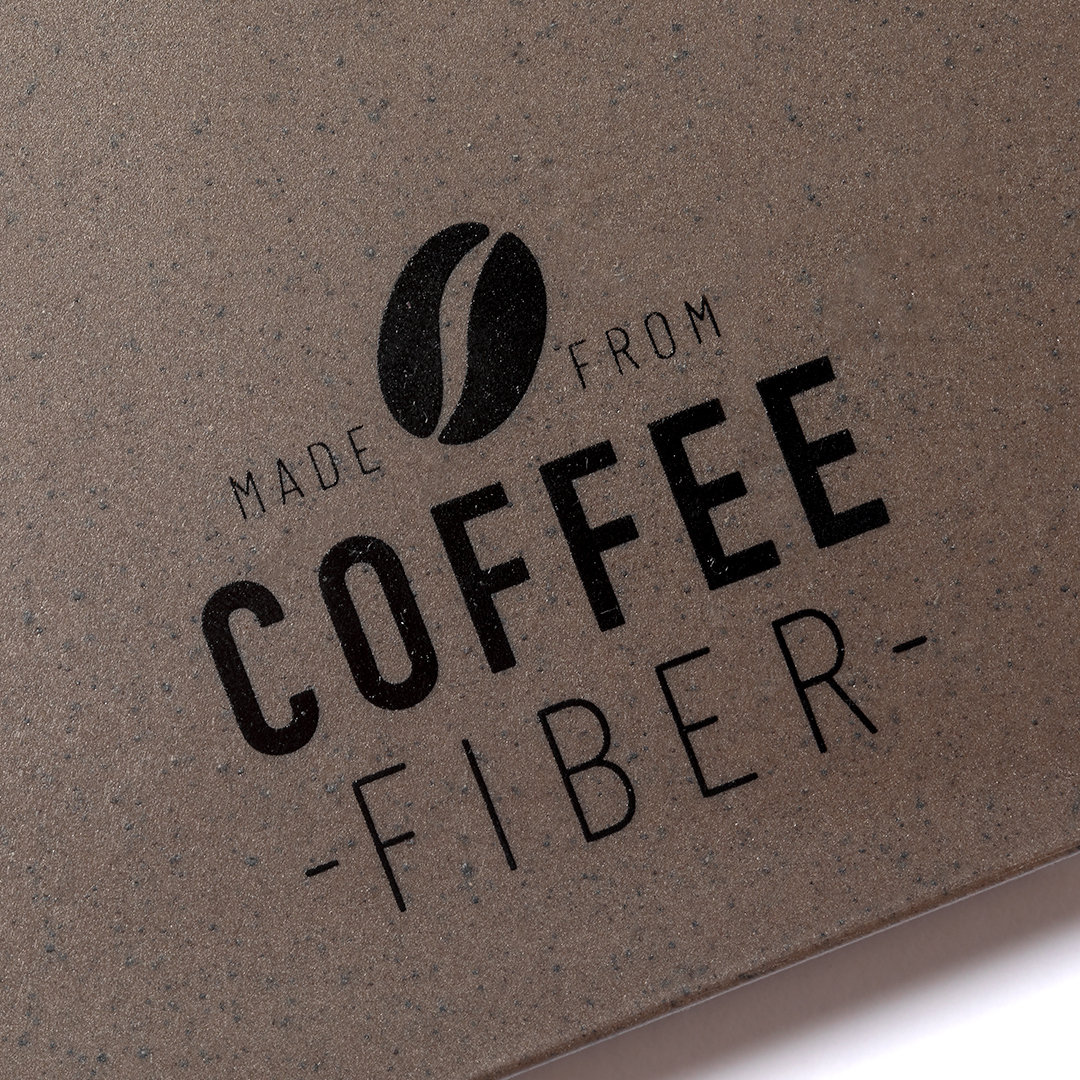 Bloc de notas personalizado Lando nature en fibra de café con 100 hojas rayadas - Oficina - Regalo Promocional Personalizado - imagen 4