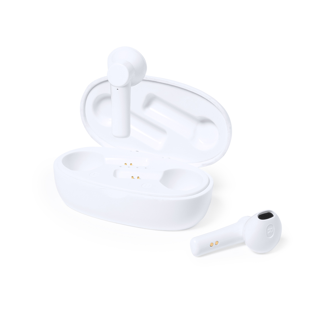Auriculares Kermit PLA 100% compostable bambú - Tecnología - Regalo Promocional Personalizado - imagen 3