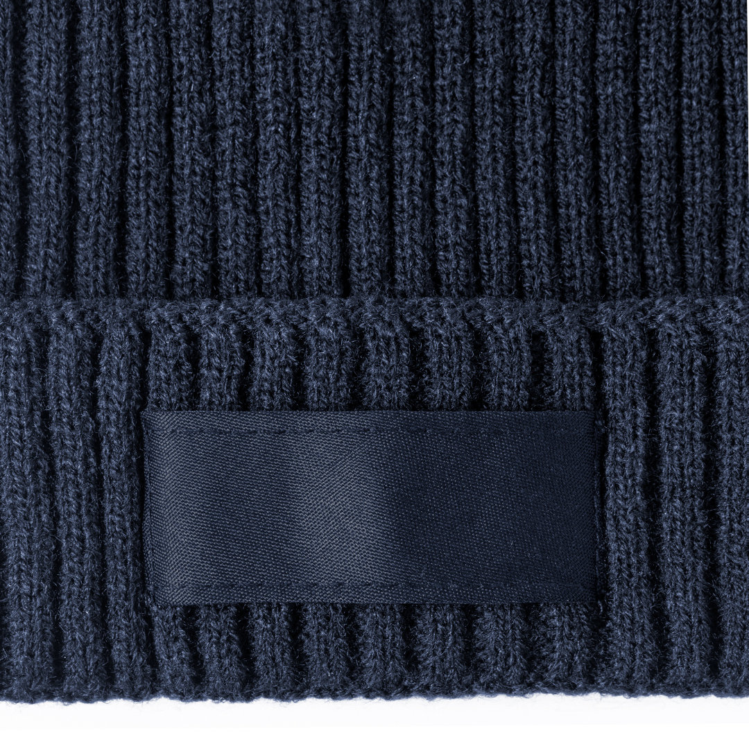 Gorro personalizado Selsoker de punto canalé de material acrílico elástico - Gorros personalizados - Regalo Promocional Personalizado - vista alternativa