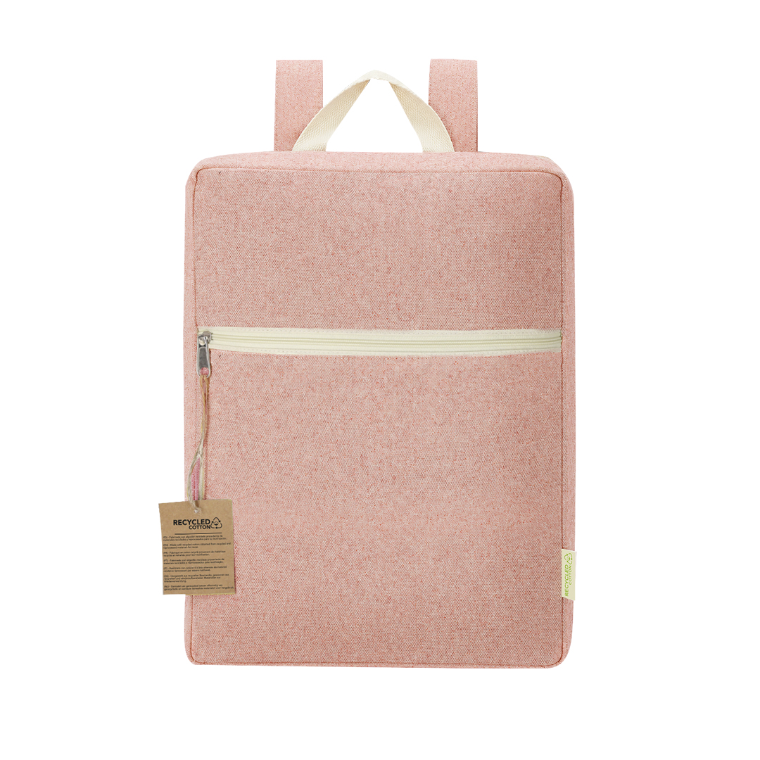Mochila personalizada Nidoran de algodón reciclado GRS 275g certificada - Mochilas personalizadas - Regalo Promocional Personalizado - imagen 4
