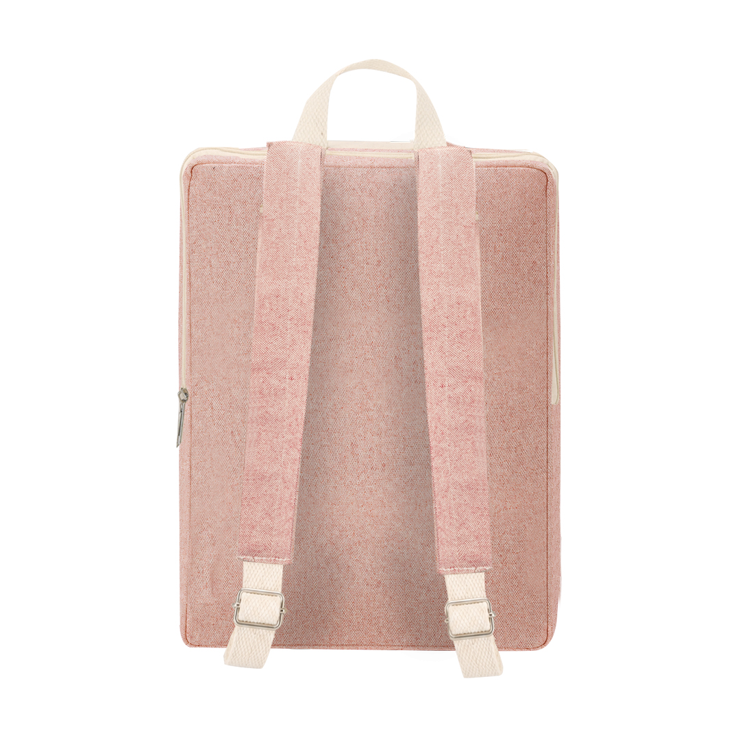 Mochila personalizada Nidoran de algodón reciclado GRS 275g certificada - Mochilas personalizadas - Regalo Promocional Personalizado - imagen 6