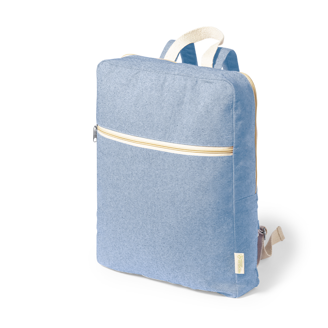 Mochila personalizada Nidoran de algodón reciclado GRS 275g certificada - Mochilas personalizadas - Regalo Promocional Personalizado