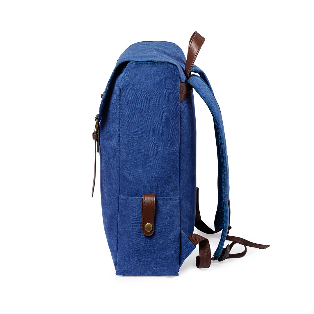 Mochila personalizada Snorlax de canvas 480g/m2 diseño atemporal - Mochilas personalizadas - Regalo Promocional Personalizado - vista alternativa
