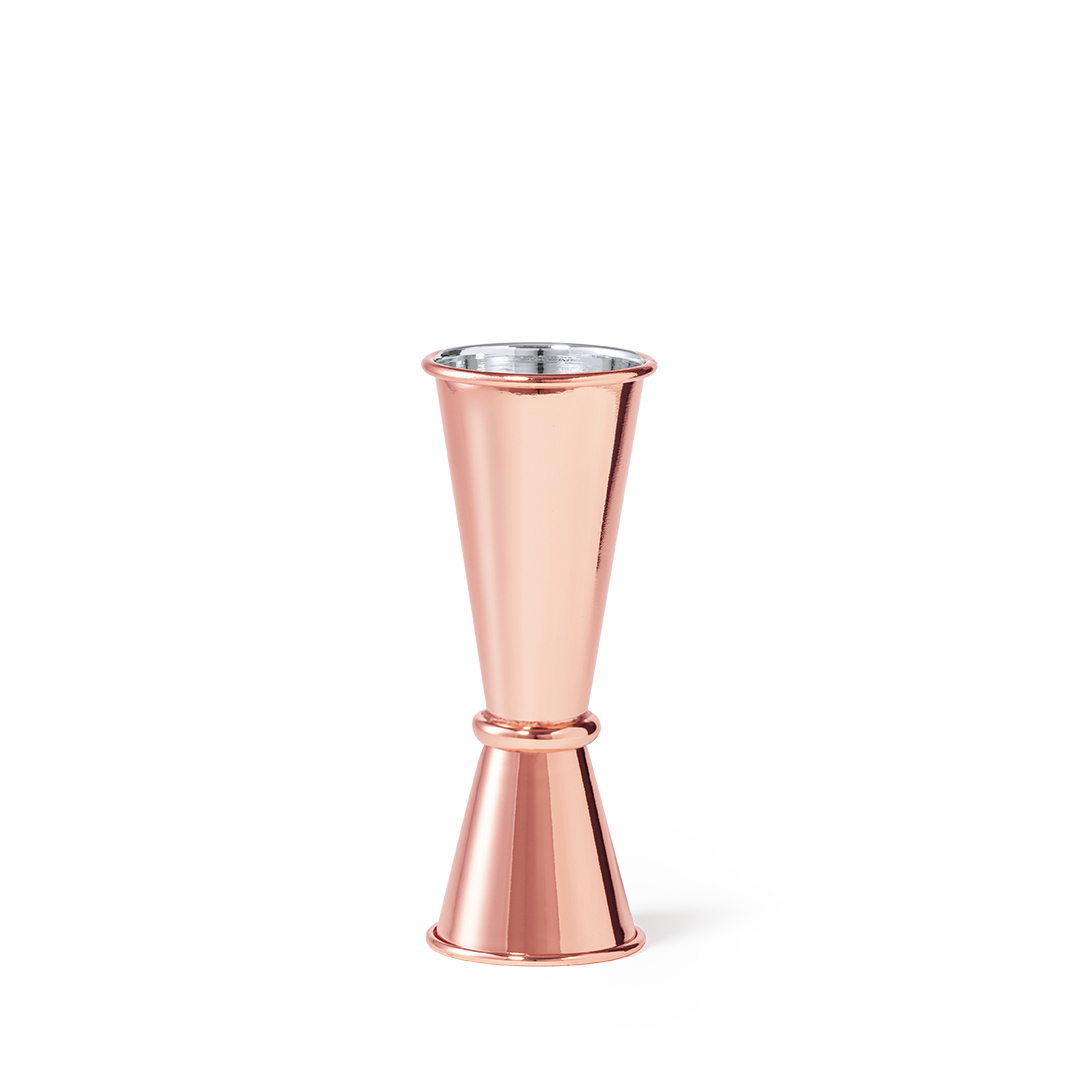 Medidor bebidas personalizado Corby de acero inox con cobre - Hogar - Regalo Promocional Personalizado