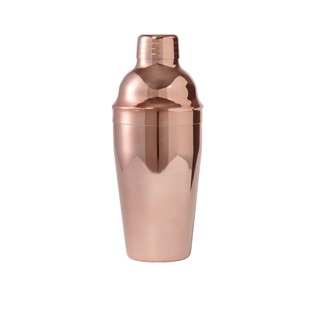 Coctelera personalizada Hamberly de acero inox con cobre de 550ml - Otros accesorios bodega - Regalo Promocional Personalizado