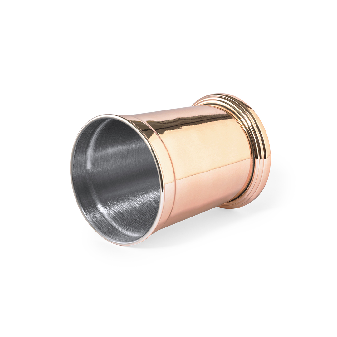 Vaso personalizado Riberton de acero inox con cobre galvanizado de 400ml